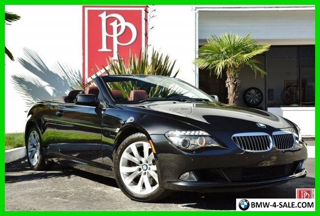 2009 Bmw 6 Series Base Convertible 2 Door For Sale In United