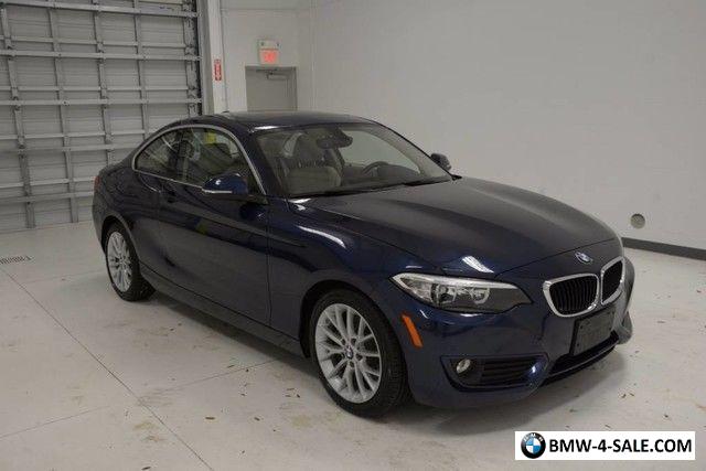 2014 Bmw 2 Series Base Coupe 2 Door For Sale In United States