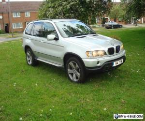 Item BMW X5 IN SILVER WITH PRIVATE PLATE IN EXCELLENT CONDITION... for Sale