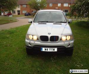 Item BMW X5 IN SILVER WITH PRIVATE PLATE IN EXCELLENT CONDITION... for Sale