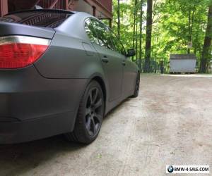 Item BMW: 5-Series 545i SMG MATT BLACKOUT for Sale