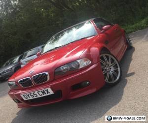 Item BMW m3 Smg convertible 2005 104k fsh imola red high spec May px  for Sale