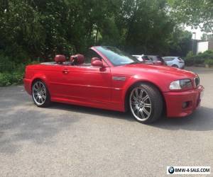 Item BMW m3 Smg convertible 2005 104k fsh imola red high spec May px  for Sale