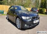 BMW E92 330d M Sport Coupe Auto Black Top Spec *Just serviced*  66,000k Miles for Sale
