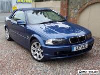 BMW 318ci convertible 2002 with private plate and low mileage