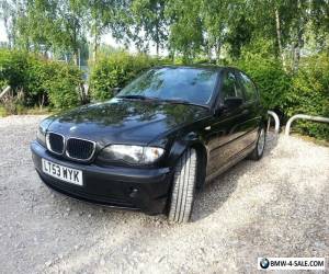 Item 2003 (53) BMW 318i SE MANUAL IN BLACK  for Sale