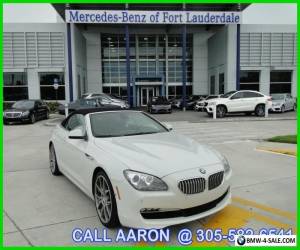 Item 2012 BMW 6-Series CALL AARON 305-582-6541 for Sale