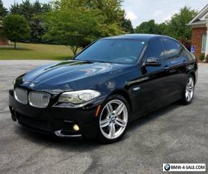 2012 BMW 5-Series RARE FULL M SPORT PKG PWR SHADE NAV TWIN TURBO V8! for Sale