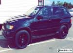 BMW X5 3.0D Sport, BLACK 2003, NICE LOOKING, PVT PLATE INCLUDED for Sale