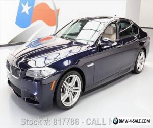 Item 2013 BMW 5-Series 535I M SPORT SUNROOF NAV DUAL DVD REAR CAM for Sale