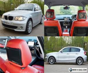 Item BMW 120d 2005, 200BHP, Heated Red leather, Sat Nav, 18"s, RearCam, DVD, Swap/ px for Sale