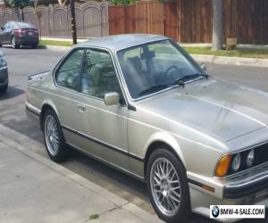 Item 1989 BMW 6-Series for Sale