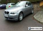 Bmw 520i auto e60  silver low milage for Sale