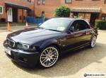 BMW M3 CONVERTIBLE  BLACK - SMG - HARDTOP - CSL ALLOYS - HPI CLEAR - FSH - M5 M6 for Sale