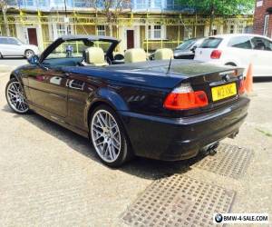 Item BMW M3 CONVERTIBLE  BLACK - SMG - HARDTOP - CSL ALLOYS - HPI CLEAR - FSH - M5 M6 for Sale