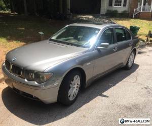 Item 2002 BMW 7-Series for Sale