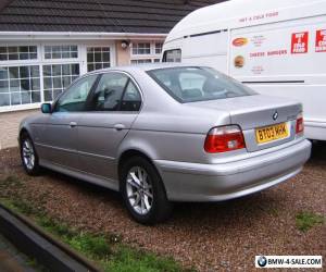 BMW 525D SE MOT 12 MONTH HPI CLEAR BLACK LEATHER FULL HISTORY 12 STAMP ONE OWNER for Sale