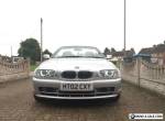 BMW 3 Series 2002 '02' 325 Ci Convertible Auto Tiptronic Cabrio for Sale