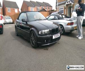 Item BMW E46 convertible 320ci 2.2 6 cylinder. Red leather seats and Angel eyes  for Sale