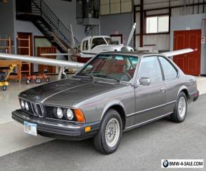 Item 1979 BMW 6-Series 633CSi for Sale