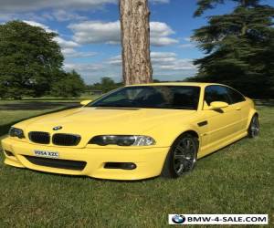 Item BMW E46 M3 SMG Rare Individual Dakar Yellow In Excellent Condition 2004/54 FSH for Sale