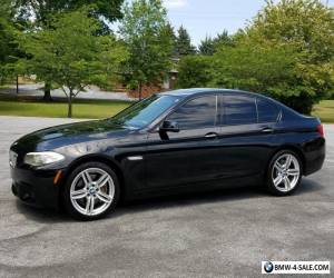 Item 2012 BMW 5-Series RARE FULL M SPORT PKG PWR SHADE NAV TWIN TURBO V8! for Sale