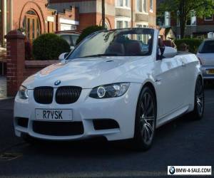 Item BMW M3 4.0 V8 Convertible White for Sale