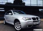 2007 BMW X3 3.0 SD M SPORT LCI FACELIFT 4X4 286 BHP DIESEL NOT 535D X5 for Sale