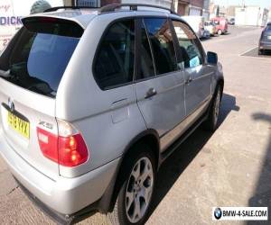 Item BMW X5 2001 3.0 DIESEL AUTOMATIC SILVER BRISTOL 12 month MOT for Sale