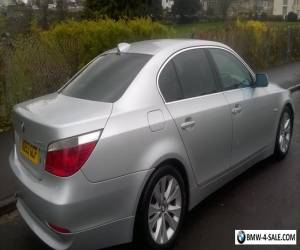 Item BMW 530d SE, Auto Titanium Silver with black Dakota Leather interior for Sale