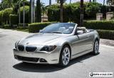 2005 BMW 6-Series 645Ci for Sale