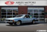 1980 BMW 6-Series 633CSI for Sale