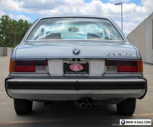 Item 1980 BMW 6-Series 633CSI for Sale