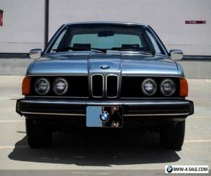 Item 1980 BMW 6-Series 633CSI for Sale