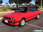 1992 BMW 3-Series 325I Convertible for Sale