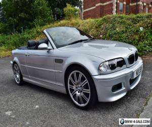 Item BMW M3 E46 2003, 3.2 CONVERTIBLE, SILVER, MANUAL, HPI CLEAR, LOW MILES!!!!!!!!!! for Sale