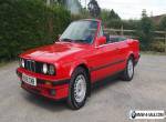 BMW E30 318i cabriolet convertible manual, late model 1992, classic mag featured for Sale