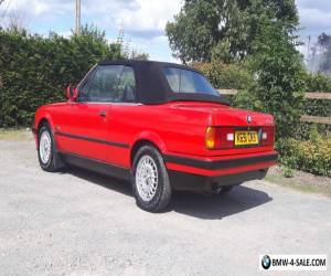 Item BMW E30 318i cabriolet convertible manual, late model 1992, classic mag featured for Sale