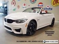 2015 BMW M4 MSRP 86K,HUD,NAV,F&SIDE CAM,HTD LTH,10K,WE FINANCE