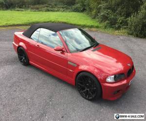 Item BMW M3 CONVERTIBLE 2004 IMOLA RED MANUAL EXCELLENT CONDITION..  for Sale