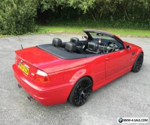 Item BMW M3 CONVERTIBLE 2004 IMOLA RED MANUAL EXCELLENT CONDITION..  for Sale