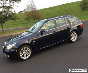 Item 2009 BMW 5-Series 5 SERIES WAGON*AWD*BLUE/TAN*PANO*NAV*WARRANTY for Sale