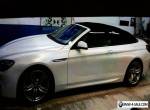 *** PEARL WHITE BMW 640D FULLY LOADED SOFT TOP*** for Sale