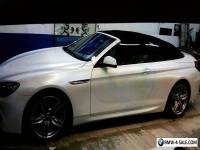 *** PEARL WHITE BMW 640D FULLY LOADED SOFT TOP***