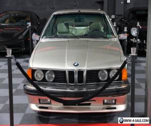 Item 1984 BMW 6-Series for Sale