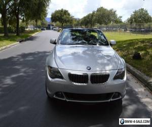 Item 2007 BMW 6-Series for Sale