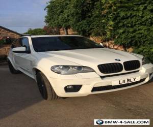 Item 2012 BMW X5 XDRIVE40D M SPORT AUTO WHITE Professional Sat Nav Media 7 Seats for Sale