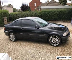 Item BMW 330ci SE, black leather, manual, long MOT, 126k, best colour and spec for Sale