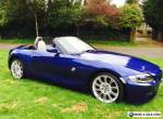 2008 BMW Z4 2.0I M-SPORT CONVERTIBLE SPECIAL EDITION BLUE DAMAGED REPAIRED CAT-D for Sale