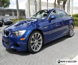 Item 2013 BMW M3 Base Convertible 2-Door for Sale